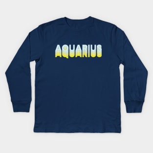 Aquarius Kids Long Sleeve T-Shirt